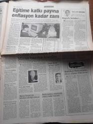 Sabah Gazetesi - 14 Ağustos 1998 - Fenerbahçe İle Kubilay Türkyılmaz İki Kez Masaya Oturdu - Hagi - Hasan Şaş - Pierre Van Hoijdonk - Leonardo Da Vinci Birleşmiş Milletler Kadrosunda - Küçük Mine Çayırlıoğlu Büyüdü - Özal Baysal'ı Yakalamak İsterken İşinden Olan Komiser Yardımcısı Muzaffer Sedat Enis - Türban Yasağı İçin Durdurma - İttifak DYP'de Sıkıntı Yarattı - Tansu Çiller