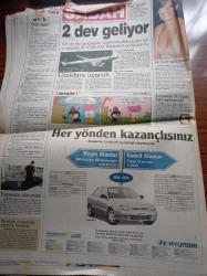 Sabah Gazetesi - 14 Ağustos 1998 - Fenerbahçe İle Kubilay Türkyılmaz İki Kez Masaya Oturdu - Hagi - Hasan Şaş - Pierre Van Hoijdonk - Leonardo Da Vinci Birleşmiş Milletler Kadrosunda - Küçük Mine Çayırlıoğlu Büyüdü - Özal Baysal'ı Yakalamak İsterken İşinden Olan Komiser Yardımcısı Muzaffer Sedat Enis - Türban Yasağı İçin Durdurma - İttifak DYP'de Sıkıntı Yarattı - Tansu Çiller