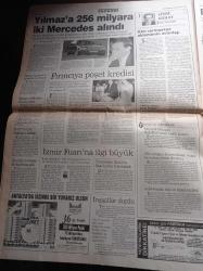 Sabah Gazetesi - 26 Ağustos 1998 - Alparslan Türkeş'in Sırları Yazı Dizisi - Trabzonspor UEFA'ya Erken Veda Etti - Fenerbahçe Göteborg'u Eledi - Elvir Baliç - Victoria's Secret - Arzum Onan - Mehmet Aslantuğ - Refah Partisi'nin Kayıp 1 Trilyonu Bulmak İçin Uzman Ekip Kuruldu -   Fazilet Partisi Lideri Recai Kutan - Yeraltı Dünyasının 80'li Yıllardaki Etkili İsmi Bekir Çelenk - Güneş Taner'e Rus Basınından Övgü