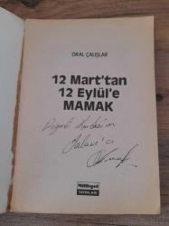 12 MART'TAN 12 EYLÜL'E MAMAK - İMZALI