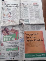 Vatan Gazetesi - 14 Eylül 2007 - Portekiz Hocası Scolari'den Mike Tyson Yumruğu - Emre Belözoğlu Basına Böyle Kol Gösterdi - Bu Ayıp Senin Fatih Terim - Hülya Avşar Önce Türban Sonra Haç Taktı - Abdullah Gül'ün Oruç Kazası - Almanya Başbakanı Angela Merkel Fransa Cumhurbaşkanı Sarkozy'yi Bir Daha Beni Öpme Diye Uyardı -Alt Üst Kimliği Suç - İftar Çadırları Doldu Taştı - Baskın Oran - Kayıp Trilyon Davasında Necmettin Erbakan'a Haciz