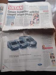 Vatan Gazetesi - 10 Ekim 2004 - Köpeğini öldürdü,25 yıl hapis yedi-Sedat Peker'i Önce Bıraktılar Şimdi Arıyorlar - Yalçın Acar Nuri Ergin'in Yanında Staj Yapıp Çete Kurdu- Robotlar 20 Yıl Sonra Dünyayı Ele Geçirebilirler - ATA Uçağına Makyaj - Yeni TCK'yla Çok Sayıda Suç İçin Örtülü Af Geliyor - Türkiye Müzakere Tarihi Alacağı 17 Aralık Zirvesine Deniz Baykal İle Recep Tayyip Erdoğan Birlikte Gidecek - Kazakistan Milli Takıma Hafif Geldi