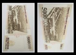 7.Emisyon 5.000.000 Lira (B59) “5 Milyon/Beş Milyon” TCK5M (Sıra No:14)  1.Tertip/ÇİL