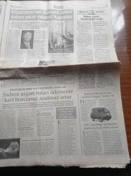 Vatan Gazetesi - 13 Ekim 2004 - Jennifer Lopez Budist Mi Oluyor - Richard Gere - Rüştü Reçber Milli Takımı Bırakıyor -  Gökdeniz Karadeniz - Dev Kanyon Projesi İnşaatı Bitmeden Yarısı Satıldı - Yılbaşı Büyük İkramiyesi 15 Trilyon - Alaattin Çakıcı- Yusuf Özal'ın Mezarı Taşınabilir - Sedat Peker'e Bilgi Sızdıran Savcılık Katibine Gözaltı