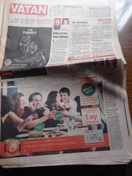 Vatan Gazetesi - 28 Aralık 2004 - Mahmut Uslu İle Ergin Ataman Canlı Yayında Kavga Ettiler - Trabzonspor Şenol Güneş'le Anlaştı - Galatasaray'ın 2. başkanı Ergun Gürsoy Açtı Ağzını Yumdu Gözünü - Tübitak Türk Kıyılarında Tsunami Riskini Araştırdı - Hint Okyanusu Merkezli Depremde 2 Bin Ölü - 30 Türk Kayıp - Turkcell Bölgede 2500 Abonesi Olduğunu Açıkladı