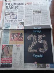 Takvim Gazetesi - 3 Haziran 2008 - Galatasaray Fenerbahçe'den Önder Turacı'yı Kaptı - Nihat Kahveci - Aziz Yıldırım - Banker Kastelli Kredi Kartı Borcu Yüzünden İntihar Etti - Naci Görür Marmara Depremi İçin Uyardı - İlahiyatçılar Telekulak Caiz Değil - Seray Sever - Adalet Ve Kalkınma Partisi - İstanbul Beşiktaş'ta Sahilde Kafeler Yıkıldı