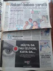 Takvim Gazetesi - Hakan Şükür'ü Babası Sermet Şükür Yarattı - Hükümete Savaş Yetkisi - Tansu Çiller - Sarp Kuray - Hayali İhracatçı Hasbi Menteşoğlu Evraklar Kaybolunca Beraat Etti - ATV'nin Güzellik Yarışması İçin Geri Sayım Başladı - Elizabeth Taylor - Mel Gibson - Ferdi Tayfur