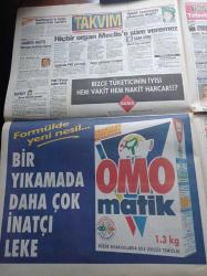 Takvim Gazetesi - 28 Nisan 1995 - Sözünü Tutan Adam Fatih Terim - İsviçre'yi Yenen A Milli Takım'a Coşkulu Karşılama - Milli Maç Bahanesiyle Otomatik Silahlı Dehşet - Zülfü Livaneli Ahmet Altan'ın İşine Son Verilmesini Vicdanım Kabul Etmiyor - Doğru Yol Partisi İçindeki Şahinler - Dışişleri Bakanı Erdal İnönü - Tansu Çiller - Atakürt İsimli Köşe Yazısı - Terörle Mücadele Yasası - Fenerbahçe Lisesi Cinayeti