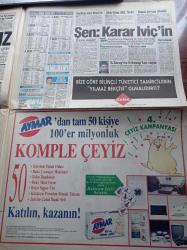 Takvim Gazetesi - 28 Nisan 1995 - Sözünü Tutan Adam Fatih Terim - İsviçre'yi Yenen A Milli Takım'a Coşkulu Karşılama - Milli Maç Bahanesiyle Otomatik Silahlı Dehşet - Zülfü Livaneli Ahmet Altan'ın İşine Son Verilmesini Vicdanım Kabul Etmiyor - Doğru Yol Partisi İçindeki Şahinler - Dışişleri Bakanı Erdal İnönü - Tansu Çiller - Atakürt İsimli Köşe Yazısı - Terörle Mücadele Yasası - Fenerbahçe Lisesi Cinayeti