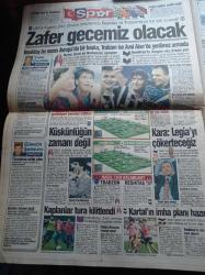 Takvim Gazetesi - 29 Ekim 1996 - Galatasaray En Çok Konuşulan Takım - Zeki Müren'i Halısı Bulundu - Fantezi Festivali - Sağlık Bakanı Yıldırım Aktuna'dan Mutluluk Reçetesi - Teşekkürler Ata'm - Türkiye'nin 6. Cumhurbaşkanı Fahri Korutürk'ün Eşi Emel Korutürk'ün Muhteşem Tablosu
