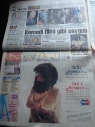 Takvim Gazetesi - 14 Mayıs 1995 - Öldürücü Ebola Virüsü Dehşet Saçıyor - James Bond Gibi Radyocu Doktor Sabri Demirdöğen - Şampiyonluğu Garantileyen Beşiktaş İnönü'de Fenerbahçe Karşısında - Süleyman Seba - Boksör Nurhan Süleymanoğlu Altın Bu Kez Benim - Mesut Yılmaz - Bayram Savaş Gibi Geçti - Kültür Bakanı Ercan Karakaş Aziz Nesin'i Ziyaret Etti - Şevket Kazan - Bülent Eczacıbaşı - Türk İş'ten Partilere Destek - Gorbaçov Seçimlere Yine Aday