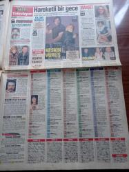 Takvim Gazetesi - 14 Mayıs 1995 - Öldürücü Ebola Virüsü Dehşet Saçıyor - James Bond Gibi Radyocu Doktor Sabri Demirdöğen - Şampiyonluğu Garantileyen Beşiktaş İnönü'de Fenerbahçe Karşısında - Süleyman Seba - Boksör Nurhan Süleymanoğlu Altın Bu Kez Benim - Mesut Yılmaz - Bayram Savaş Gibi Geçti - Kültür Bakanı Ercan Karakaş Aziz Nesin'i Ziyaret Etti - Şevket Kazan - Bülent Eczacıbaşı - Türk İş'ten Partilere Destek - Gorbaçov Seçimlere Yine Aday