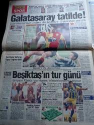 Takvim Gazetesi - 14 Mayıs 1995 - Öldürücü Ebola Virüsü Dehşet Saçıyor - James Bond Gibi Radyocu Doktor Sabri Demirdöğen - Şampiyonluğu Garantileyen Beşiktaş İnönü'de Fenerbahçe Karşısında - Süleyman Seba - Boksör Nurhan Süleymanoğlu Altın Bu Kez Benim - Mesut Yılmaz - Bayram Savaş Gibi Geçti - Kültür Bakanı Ercan Karakaş Aziz Nesin'i Ziyaret Etti - Şevket Kazan - Bülent Eczacıbaşı - Türk İş'ten Partilere Destek - Gorbaçov Seçimlere Yine Aday