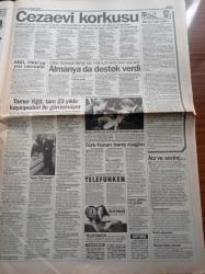 Takvim Gazetesi - 6 Aralık 1995 - Seçilemeyecek Milletvekilleri Telaşta Cezaevi Korkusu - Dünyaya Mayo Giydiren Adam Zeki Başeskioğlu - DYP'nin 21 Aralık'ı Bekleyin Bombası - Tansu Çiller Abdullah Öcalan'ı Getirecek - Türk Polisi Bosna'da - Türk Yunan Barış Rüzgarı