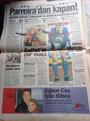 Takvim Gazetesi - 6 Aralık 1995 - Seçilemeyecek Milletvekilleri Telaşta Cezaevi Korkusu - Dünyaya Mayo Giydiren Adam Zeki Başeskioğlu - DYP'nin 21 Aralık'ı Bekleyin Bombası - Tansu Çiller Abdullah Öcalan'ı Getirecek - Türk Polisi Bosna'da - Türk Yunan Barış Rüzgarı