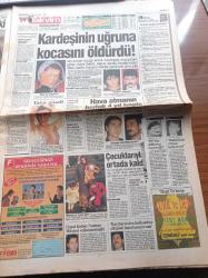 Takvim Gazetesi - 18 Aralık 1995 - Aykut Kocaman - Hakan Şükür - Fatih Terim - Saffet Sancaklı - Adıyaman Ve Kilis'te Petrol Sevinci - Tansu Çiller'e Anlamlı Hediye - Taş Bebek Gönül Yazar Sahnelere Geri Döndü - Onur Öymen Türkiye Ya AB'ye Üye Olup Çağ Atlayacak Ya Da Geri Gidecek - Eski Bakan Tuncay Mataracı Oğlunu Evlendirdi - Son Darbe Mike Tyson'dan - Müzik  Dünyasına Yeni Bir Ses Geldi Neveser Gerginok