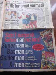 Takvim Gazetesi - 15 Mayıs 1996 - Trabzonspor Başkanı Faruk Özak - Bülent Uygun - Tugay Kerimoğlu - Boğaz Köprüsünden Atlayan Arman Oluk Ölmedi - Arif Sağ Herkese Sitem Etti - Akmerkez Dünya Birincisi - Yıldız Tilbe - Anayasa Mahkemesi Başkanı Yekta Güngör Özden - Anayasa Mahkemesi Kararıyla Hükümet Hükümsüz - Necmettin Erbakan - Tansu Çiller - Deniz Baykal - Mesut Yılmaz - Turhan Tayan