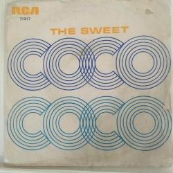 The Sweet / Co Co - Done Me Wrong All Right / Turkey 1971 / 45'lik / *pop rock*