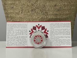 2024 Türk Macar Kültür Yılı - Darphane Sertifikalı Gümüş Hatıra Para - Çil kondisyon