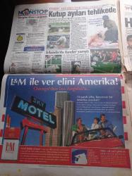 Takvim Gazetesi - 16 Aralık 1995 -  Alparslan Türkeş'in Anıları Kitaplaşıyor - Cavit Çağlar Türk Kadını Tansu Çiller'e Sahip Çıkacaktır - Erol Evgin Show - Şener Şen -Yılmaz Zafer'in Ölüm Sebebi Olan Hepati C Bülent Ersoy'u Korkutuyor -  Kenan Doğulu - Fenerbahçe Transferi Bitirdi - Aykut Kocaman - Oğuz Çetin - Büyükelçi Michael Lake Kıbrıs'tan Gümrük Birliği İçin Taviz Verildiği Yalan - Dünya Bankası Bosna'ya 5 Milyar Dolar Gönderdi - James Bond Tarihe Geçti - Seçim 95 - Refah Partisi