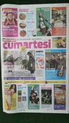 Hürriyet Cumartesi Gazete 9 Ocak 2016 Davulcu Ferit Odman,Atiye,Podyumda Avatar Çağı,23 Maddede Benim Hindistan'ım Ayşe Arman,Quentin Tarantino,John Ruth,Daisy Domergue,Jennifer Lawrence,Meryem Uzerli,Murat Yıldırım,Eser Yenenler,Ahmet Ümit,Erol Üyepazarcı,Sar Sar Ye,Shrek The Musical Afişi,Slava's Snow Show Afişi,Beymen - Hopi - Migros Reklamı
