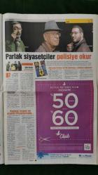 Hürriyet Cumartesi Gazete 9 Ocak 2016 Davulcu Ferit Odman,Atiye,Podyumda Avatar Çağı,23 Maddede Benim Hindistan'ım Ayşe Arman,Quentin Tarantino,John Ruth,Daisy Domergue,Jennifer Lawrence,Meryem Uzerli,Murat Yıldırım,Eser Yenenler,Ahmet Ümit,Erol Üyepazarcı,Sar Sar Ye,Shrek The Musical Afişi,Slava's Snow Show Afişi,Beymen - Hopi - Migros Reklamı