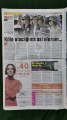Hürriyet Cumartesi Gazete 16 Ocak 2016 Şebnem Sönmez,Deniz Çakır,Zeynep Kankonde,David Bowie,Sahrap Soysal,Burcu Güneş,Ayşe Arman,Burcu Güneş,Chris Botti,Gigi Hadid,Vedat Milor,Mehmet Yaşin,Bonus Flaş - Koçtaş - Migros Reklamı,Shrek The Musical Afişi,Banksy Afişi
