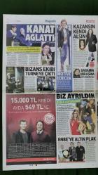 Hürriyet Gazete 18 Ocak 2016 Başbakan Israrlı İmzayı Çekin,Numan Kurtulmuş,Said Haifawl,Kemal Kılıçdaroğlu,Cristiano Ronaldo,Alessandra Ambrosio,Şenol Güneş,Serdar Aziz,Sercan Yıldırım,Burak Yılmaz,Joaquin Guzman 