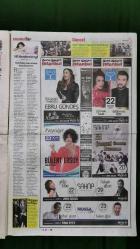 Hürriyet Kelebek Gazete 18 Ocak 2016 Yonca Evcimik,Mithat Can Özer,Ferman Akgül,Kenan Doğulu,Alper Kul,Didem Soydan,Demet Akalın,Rümeysa,Sezen Aksu,Cengiz Semercioğlu,Gülben Ergen,Birkan Sokullu,Berrak Tüzünataç,Tarık Akan,Acun Günay,Ebru Gündeş,Bülent Ersoy,Chris Botti,Ekmeleddin İhsanoğlu,Ebru Gündeş,Michaela Koclanova,Sinem Kobal,Tuvana Büyükçınar,Berrin Zorlu,Otel - Gazino İlanları