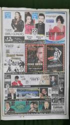 Hürriyet Kelebek Gazete 20 Ocak 2016 Göksel,İlker Kaleli,Burçin Terzioğlu,Şevval Sam,Cengiz Semercioğlu,Enrico Macias,Sinem Kobal,Kenan İmirzalıoğlu,Tamer Karadağlı,Serdar Ortaç,Fırat Tanış,Şefik Öztek,Ebru Şallı,Gülşen,Zeki Müren,Ebru Gündeş,Gökhan Tepe,Şevval Sam,Bülent Ersoy,Özgürcan Çevik,Başak Parlak,Ozan Çolakoğlu,Gülşen,Gökhan Özoğuz,Demet Sabancı Çetindoğan,Yasemin Özilhan,İzzet Özilhan,Yasemin Taciroğlu,Nedret Taciroğlu,Erkan Özerman,Alper Kul,Dedemin Afişi Film Afişi