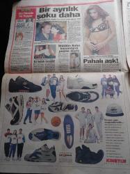 Takvim Gazetesi - 6 Mayıs 1995 - Müslüm Gürses Korsanların Peşinde - Metin Şen Yeşim Salkım Aşkı Bitti - Fenerbahçe Basketbolda Final Yolunda - Sergen Yalçın Çıldırdı - Milletvekilleri Atatürk Köşkü'nü Kendilerine Dinlenme Tesisi Yaptılar - Cumhurbaşkanı Süleyman Demirel - Vali Hayri Kozakçıoğlu - Hüsamettin Cindoruk - Dansöz Tanyeli - Yunan PKK İşbirliği Gün Gibi Ortada