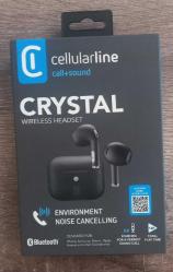 Cellularline Crystal 4 Mikrofonlu Enc Özellikli Tws Kulaklık ( Ambalajında )