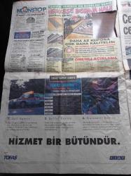 Takvim Gazetesi - 7 Ekim 1995 - Okan Bayülgen'in Yeni Şovu Televizyon Çocuğu -  Cemal Şahin DYP'den İstifa Etti -Torinolu Hakan Şükür Florya'da - Beşiktaş Başkanı Süleyman Seba Sergen Yalçın'ı Kapıya Koyarım - Okan Bayülgen - İpek Tenolcay - Türk Profesörü Selçuk Mercan Amerikalılara Ders Verecek - Karayolları Eski Genel Müdürü Atalay Coşkunoğlu 20 Milyon Maaşla Boğaza Nazır Lüks Villalar Aldı -  Çoğunluk Hükümeti - Alparslan Türkeş İle Bülent Ecevit Hükümete Destek Verdi- DYP DSP Ve MHP'nin Toplam Oy Potansiyeli %49-  Tansu Çiller - Salim Ensarioğlu - Nahit Menteşe - Baki Tuğ