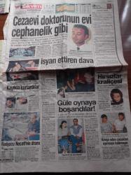 Takvim Gazetesi - 7 Ekim 1995 - Okan Bayülgen'in Yeni Şovu Televizyon Çocuğu -  Cemal Şahin DYP'den İstifa Etti -Torinolu Hakan Şükür Florya'da - Beşiktaş Başkanı Süleyman Seba Sergen Yalçın'ı Kapıya Koyarım - Okan Bayülgen - İpek Tenolcay - Türk Profesörü Selçuk Mercan Amerikalılara Ders Verecek - Karayolları Eski Genel Müdürü Atalay Coşkunoğlu 20 Milyon Maaşla Boğaza Nazır Lüks Villalar Aldı -  Çoğunluk Hükümeti - Alparslan Türkeş İle Bülent Ecevit Hükümete Destek Verdi- DYP DSP Ve MHP'nin Toplam Oy Potansiyeli %49-  Tansu Çiller - Salim Ensarioğlu - Nahit Menteşe - Baki Tuğ