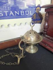 PİRİNÇ ZİNCİRLİ BUHURDANLIK TÜTSÜLÜK