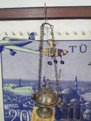 PİRİNÇ ZİNCİRLİ BUHURDANLIK TÜTSÜLÜK