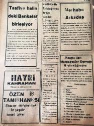 ZONGULDAK  TÜRKİYE GAZETESİ  -MÜSTAKİL SİYASİ -YEREL TAŞRA  BASINI- 9 Ağustos 1961- YIL :6 SAYI :2001- Vilayetinin mühim arızalı yolu olan kuruca Şile  yolunun  25 kilometrelik  kısmı açıldı -Üzülmez orta okulunun temeli atıldı -  Tevfik Sargut kazalarda  geniş  bir tur yaptı - Kırat  Çaycuma yolu trafiğe  açıldı -Zonguldak için  maarif vekilinden dileklerimiz - Şehirde bugün  Sinemalar -  Yeni Melek   Küçük  Korsanlar  , Güney  Açık Hava Sineması   Acı Hakikat , Ferah  Açık Hava  Sineması  Unutamadığım  Kadın  ,   Yen  Lale Açık Hava Sineması  Annemi Arıyorum  ,Belediye Sineması Fosforlunun Oyunu- Türklere  karşı  girişilen  kampanya protesto edildi - General  Naim Tan   Gidiyor  - Tasfiye  halindeki bankalar birleşiyor  - Kongre ilanı   marangoz  derneği başkanlığından -