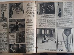 Ses Haftalık Aktüalite Sinema Tiyatro Müzik ve Gençlik Mecmuası Dergisi - Cem Karaca - Mehmet Karaca - İlk Durak Atatürk Kız Lisesi'ydi haberi - Müjdat Gezen - Jon Voight - Dustin Hoffman - Engin Çağlar - Filiz Vural - Ann Margret - Yılmaz Güney - Uğurlugiller - Zeynep Aksu - Çolpan İlhan - Vog Çorap Reklamı - Sevda Ferdağ - Sadri Alışık - Ekrem Bora - Hulki Saner - Erol Büyükburç - Fikret Kızılok - Mine Baykara - Cihangir Gaffari - Ayşe Kemikoğlu - Melahat İçli - Nejat Uygur - Anna Karenina - Maurice Chevalier - Jerry Lewis - Prenses Margaret - Gina Lollobrigida - POP Sabun Reklamı - Aytaç Arman - Yeşim Tan - Gani Turanlı - Fatma Girik - Memduh Ün - Nebahat Çehre fotoğraf ve haberi - Dergi Tam Değildir Sadece 20 Sayfası Mevcuttur - Dergi Kapağı Yoktur