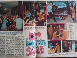 Ses Haftalık Aktüalite Sinema Tiyatro Müzik ve Gençlik Mecmuası Dergisi - Cem Karaca - Mehmet Karaca - İlk Durak Atatürk Kız Lisesi'ydi haberi - Müjdat Gezen - Jon Voight - Dustin Hoffman - Engin Çağlar - Filiz Vural - Ann Margret - Yılmaz Güney - Uğurlugiller - Zeynep Aksu - Çolpan İlhan - Vog Çorap Reklamı - Sevda Ferdağ - Sadri Alışık - Ekrem Bora - Hulki Saner - Erol Büyükburç - Fikret Kızılok - Mine Baykara - Cihangir Gaffari - Ayşe Kemikoğlu - Melahat İçli - Nejat Uygur - Anna Karenina - Maurice Chevalier - Jerry Lewis - Prenses Margaret - Gina Lollobrigida - POP Sabun Reklamı - Aytaç Arman - Yeşim Tan - Gani Turanlı - Fatma Girik - Memduh Ün - Nebahat Çehre fotoğraf ve haberi - Dergi Tam Değildir Sadece 20 Sayfası Mevcuttur - Dergi Kapağı Yoktur