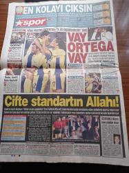 Star Gazetesi - 8 Ekim 2002 - Maçın Adamı Ariel Ortega - UEFA Kupası Kura Çekimi - Galatasaraylılar'a Psikolog Desteği - Cem Uzan'ın Mitingi Hınca Hınç Dolu - Ömer Sabancı - Star Gazze'yi Girdi - Recep Tayyip Erdoğan'dan Burs İstemenin Bedeli - Yargıtay Eski Başkanı ANAP Milletvekili Adayı Sami Selçuk - Ramsey Giyim - RTÜK Üyelerine 500'er Milyarlık Dava Açıldı