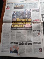 Yeni Şafak Gazetesi - 9 Mart 2016 - Vodafone Arena Stadı Kayserispor Maçı İle Açılıyor - Mario Gomez - Recep Tayyip Erdoğan 8 Mart Dünya Kadınlar Gününde 3 Ayrı Etkinliğine Katıldı - Nusaybin'de Tünelde 6 Aylık Cephane Çıktı - İzmir SGK'ya FETÖ Baskını - Ahmet Yaşar Hoca Hakk'a Yürüdü - Avrupa Birliğini Şaşırttı - Ahmet Davutoğlu