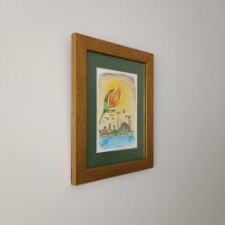 İmzalı Sulu Boya Tablo