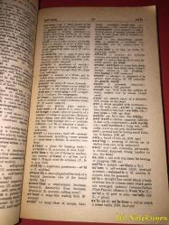 Webster's Dictionary - Leisure Entertainment Service - İngilizce Sözlük (Hafif Yıpranmalar Mevcut)