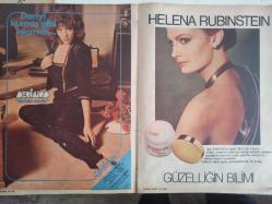 Ses Haftalık Aktüalite Sinema Tiyatro Müzik ve Gençlik Mecmuası Dergisi - Susan Anton - Altınkız 1 Numara haberi - Derimod Kıyafet Reklamı - Helena Rubinstein krem Reklamı - Türkan Şoray - Benim de Ekonomik Sorunlarım Var fotoğraf ve haberi - Dergi Tam Değildir Sadece 4 Sayfası Mevcuttur - Dergi Kapağı Yoktur