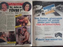 Ses Haftalık Aktüalite Sinema Tiyatro Müzik ve Gençlik Mecmuası Dergisi - Arnold Schwarzenegger Posteri - Kadir İnanır - Serpil Çakmaklı - Yürek Yarası filmi - Tomruk filmi - Yılanların Öcü filmi - Türkiye İmar Bankası Reklamı fotoğraf ve haberi - Dergi Tam Değildir Sadece 4 Sayfası Mevcuttur - Dergi Kapağı Yoktur