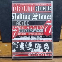 TORONTO ROCKS / ROLLING STONES, AC/DC, RUSH, THE GUESS WHO, JUSTIN TIMBER LAKE, THE ISLEY BROTHERS / DVD