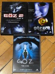 GIN GWAI / THE EYE 1-2-3 * GÖZ * DANNY - OXIDE PANG * 3 DVD SET