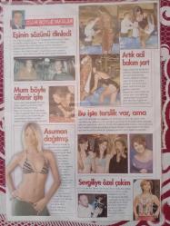 Dolce Magazin Dergi önlü arkalı 2 sayfa Ozan Güven kapak sayfa,Hülya Koçyiğit,Selim Soydan ,Tuğba Özay,Emel Müftüoğlu,Davut Güloğlu,Asuman Krause, Ece Uslu,Halit Değer,Sibel Turnagöl 28*41cm
