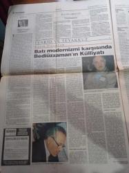 Yeni Şafak Gazetesi - 14 Haziran 1995 - Dünyayı Sarsan Son Devrimci Humeyni - Cahit Zarifoğlu - Fatih Terim Rekora Koşuyor - Bediüzzaman Saidi Nursi - Fethullah Gülen - Koalisyonda Necdet Menzir Krizi - Rektör Profesör Doktor İsmail Çallı 12 Eylül'den Sonra Hem Öğretim Görevlilerini Hem Öğrencileri Jurnallemiş - Hasan Fehmi Güneş