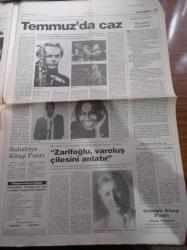 Yeni Şafak Gazetesi - 14 Haziran 1995 - Dünyayı Sarsan Son Devrimci Humeyni - Cahit Zarifoğlu - Fatih Terim Rekora Koşuyor - Bediüzzaman Saidi Nursi - Fethullah Gülen - Koalisyonda Necdet Menzir Krizi - Rektör Profesör Doktor İsmail Çallı 12 Eylül'den Sonra Hem Öğretim Görevlilerini Hem Öğrencileri Jurnallemiş - Hasan Fehmi Güneş
